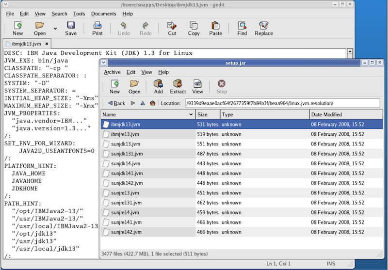 InstallShield required JVM list
